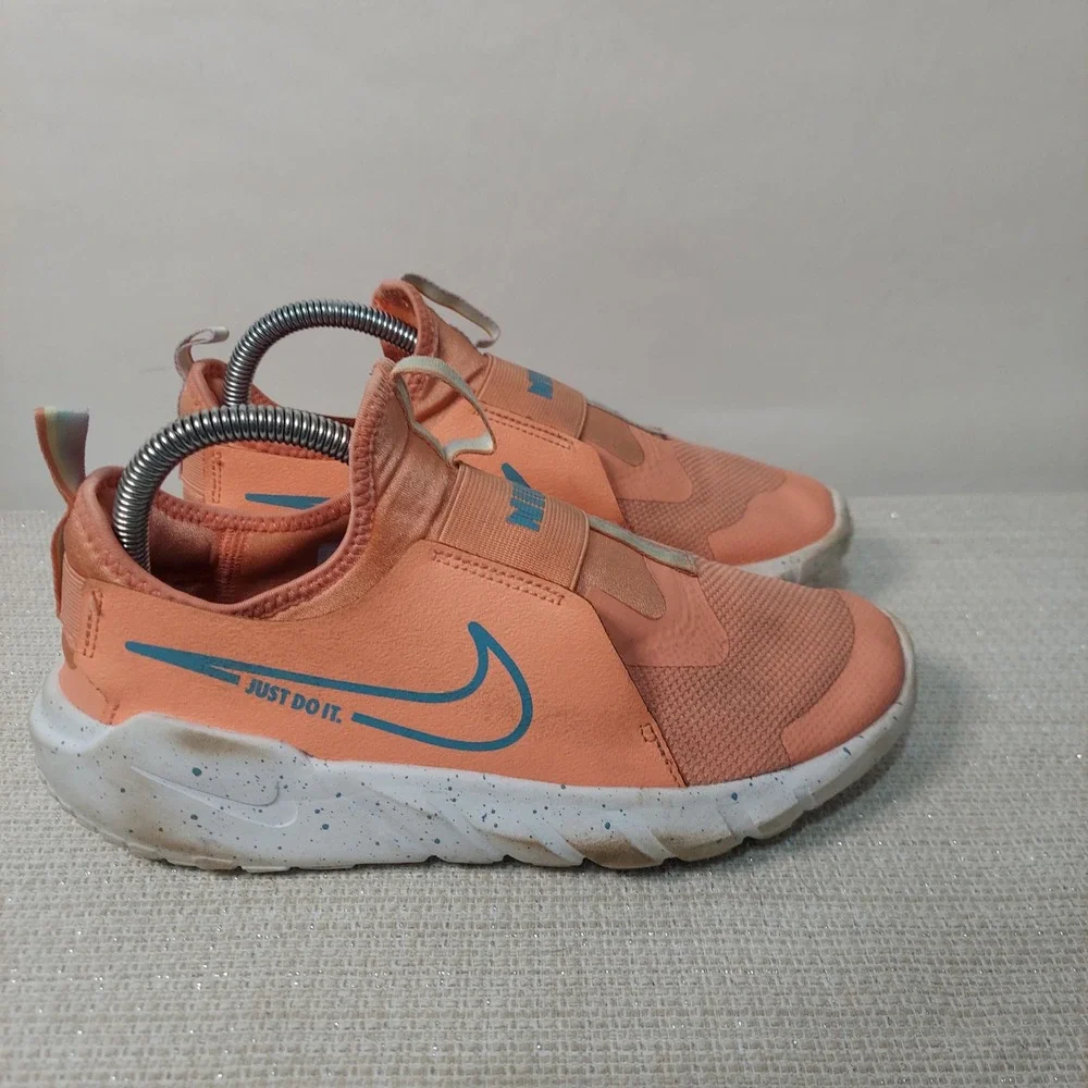 Nike Flex Runner 2 GS Arctic Orange Teal Nebula Kids 6Y DM4208-600 Slip On Shoes